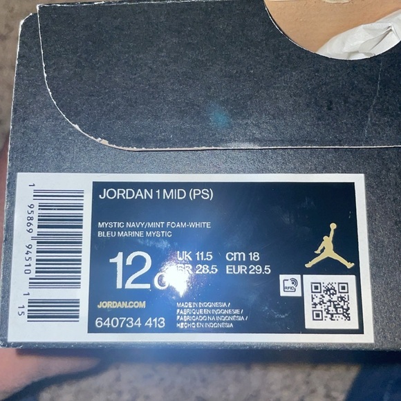 Preschool Jordan 1 Mid - Picture 6 of 6